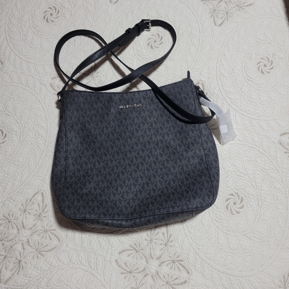 Michael Kors Gray Crossbody Bag